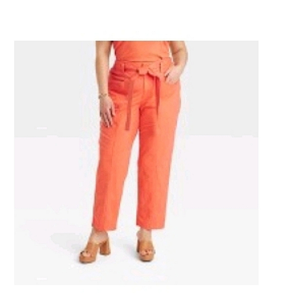 Tie Waist Pants 17
